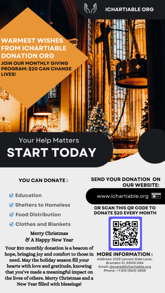 Christmas Donation Ichartiable: Share the Gift of Hope This Holiday Season